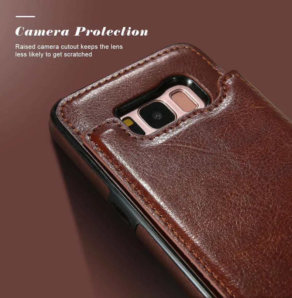 2022 Luxury  4 IN 1 Leather Case For SAMSUNG