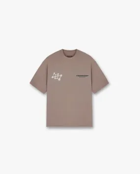 247 Future Terrains Oversized T-Shirt - Umber