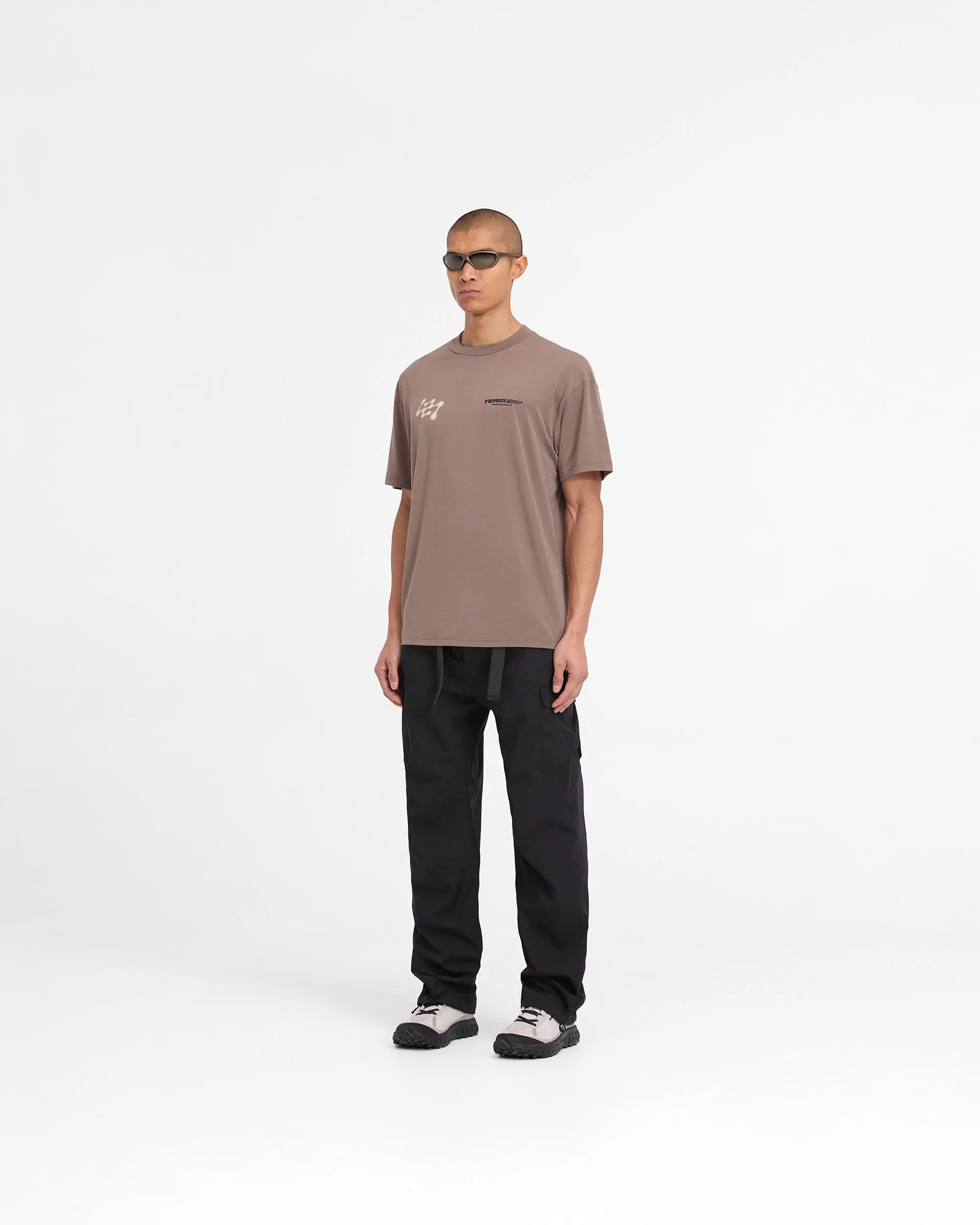 247 Future Terrains Oversized T-Shirt - Umber