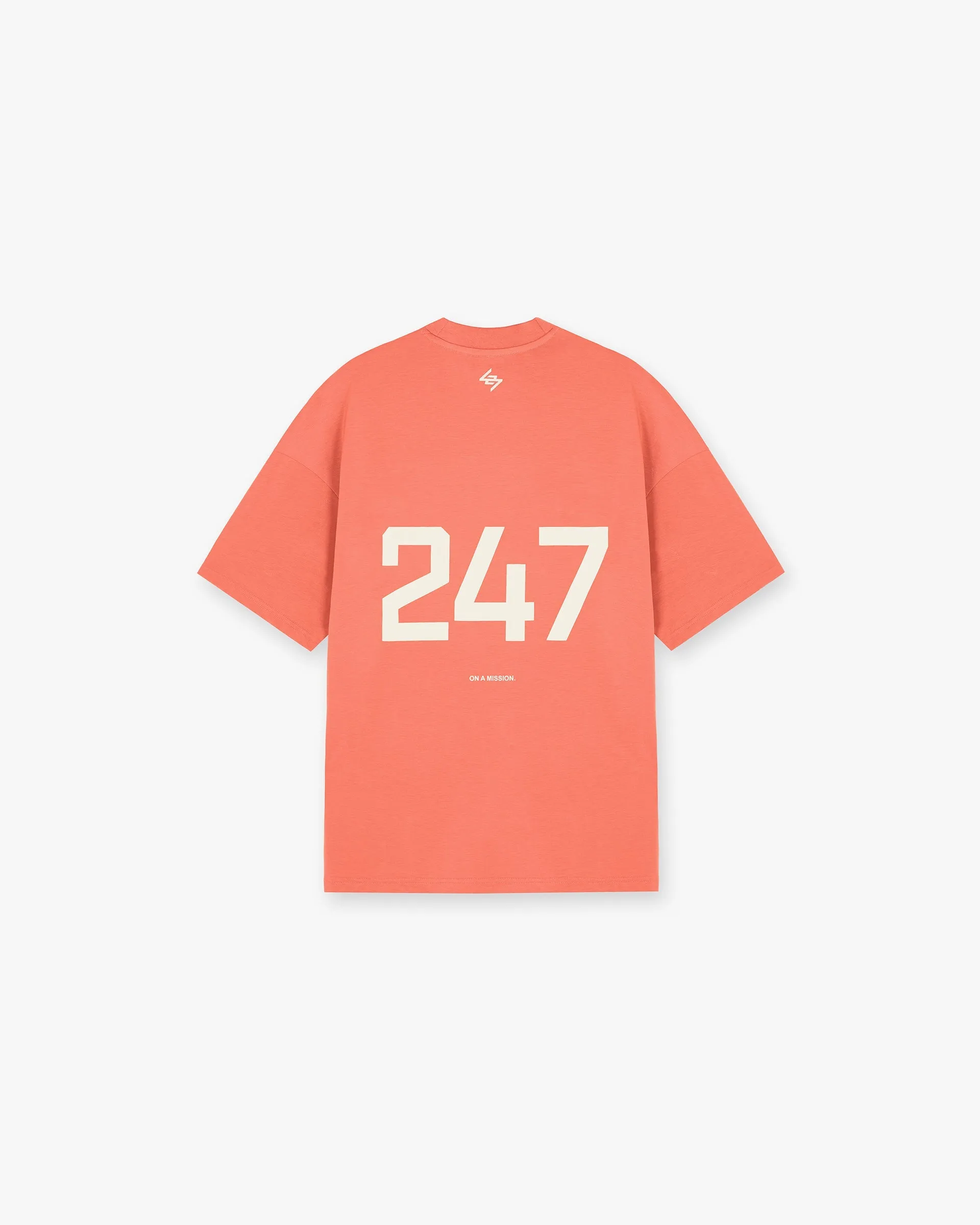 247 Oversized T-Shirt - Coral