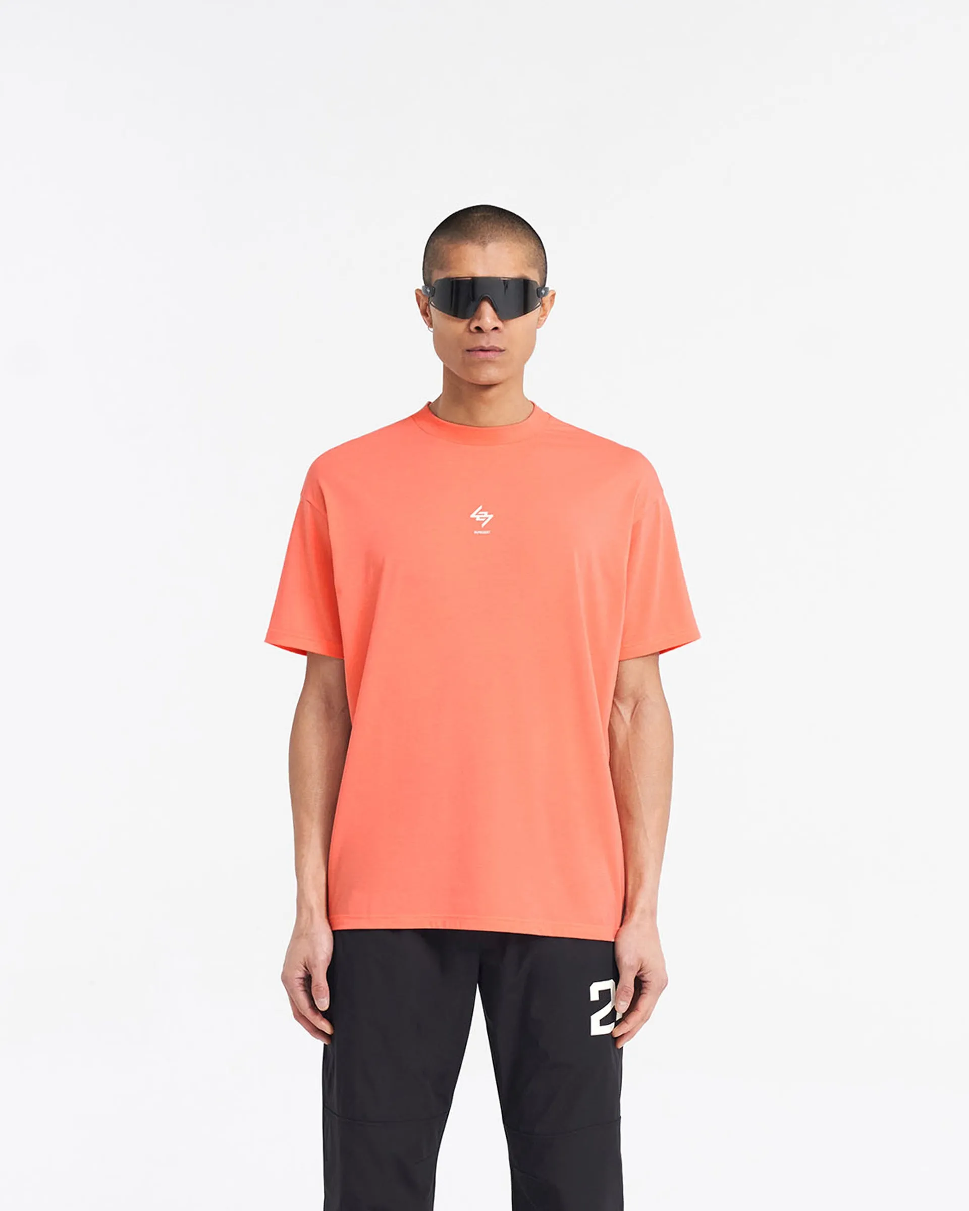 247 Oversized T-Shirt - Coral