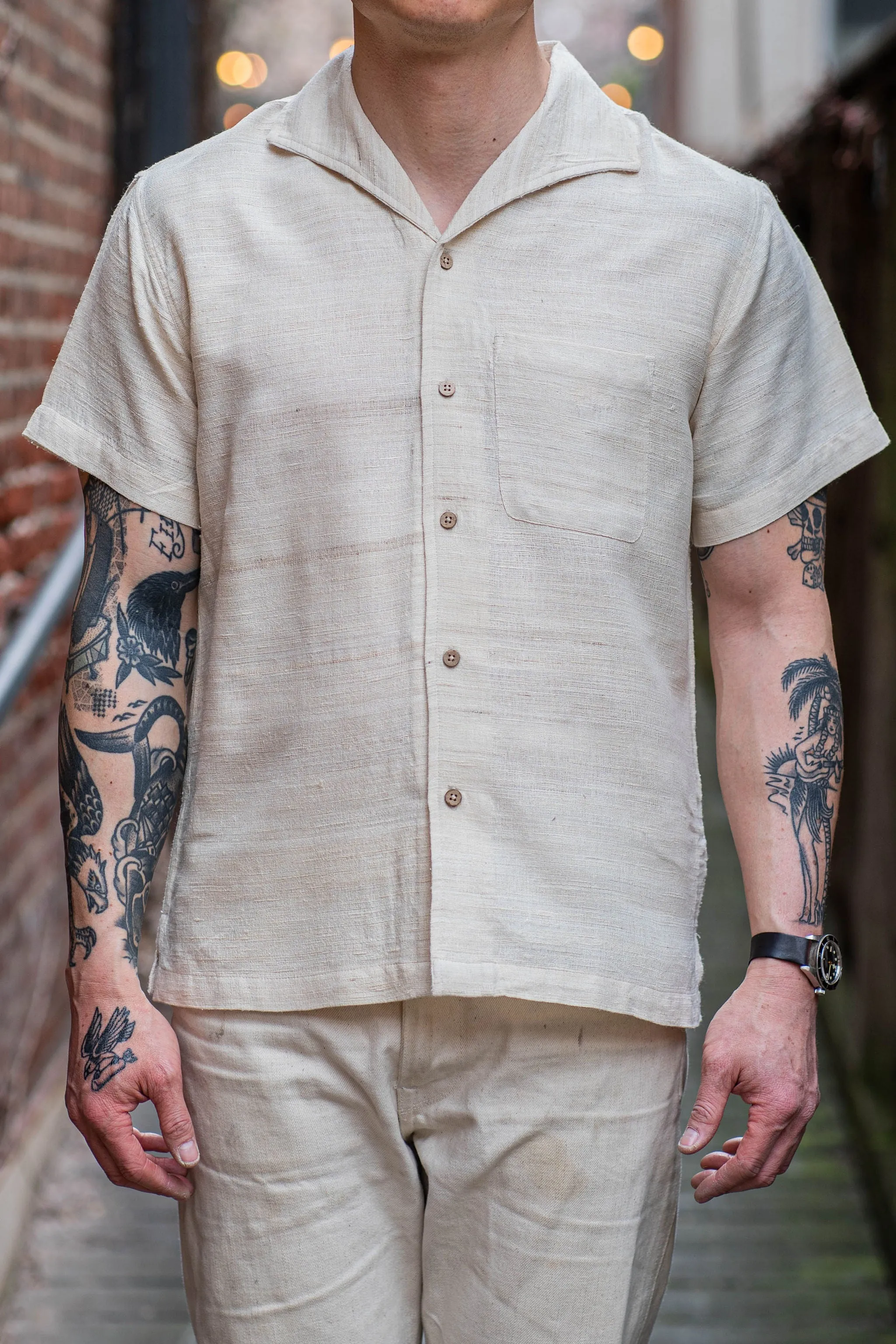 3sixteen Leisure Shirt - Handloom Silk