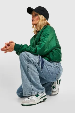 Acid Wash Cargo Jeans