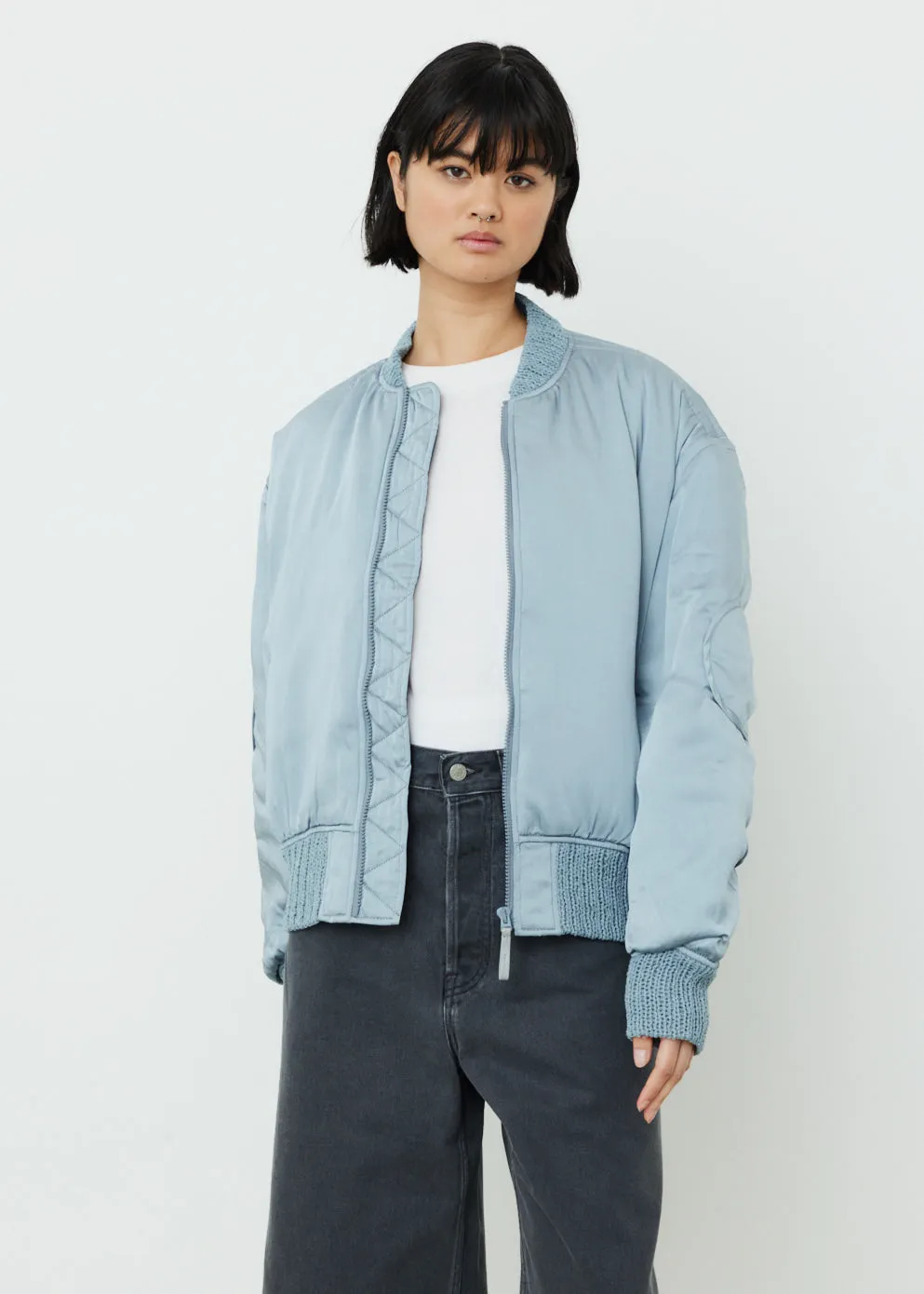 Acne Studios -  Olanik Light Wash Bomber Jacket - Jacket