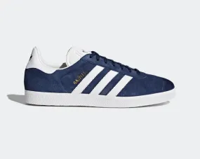 Adidas Gazelle Collegiate Navy Cloud White Gold Metallic BB5478