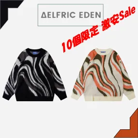 Aelfric Eden  |Crew Neck Unisex Street Style Long Sleeves Oversized