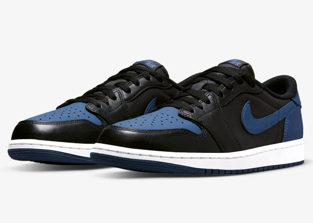 Air Jordan 1 Low OG Mystic Navy Black White CZ0790-041