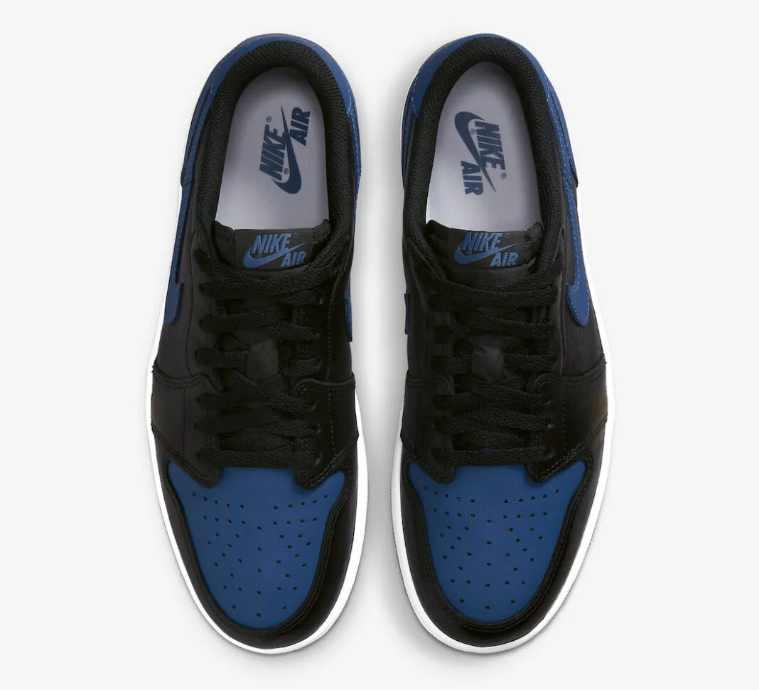 Air Jordan 1 Low OG Mystic Navy Black White CZ0790-041