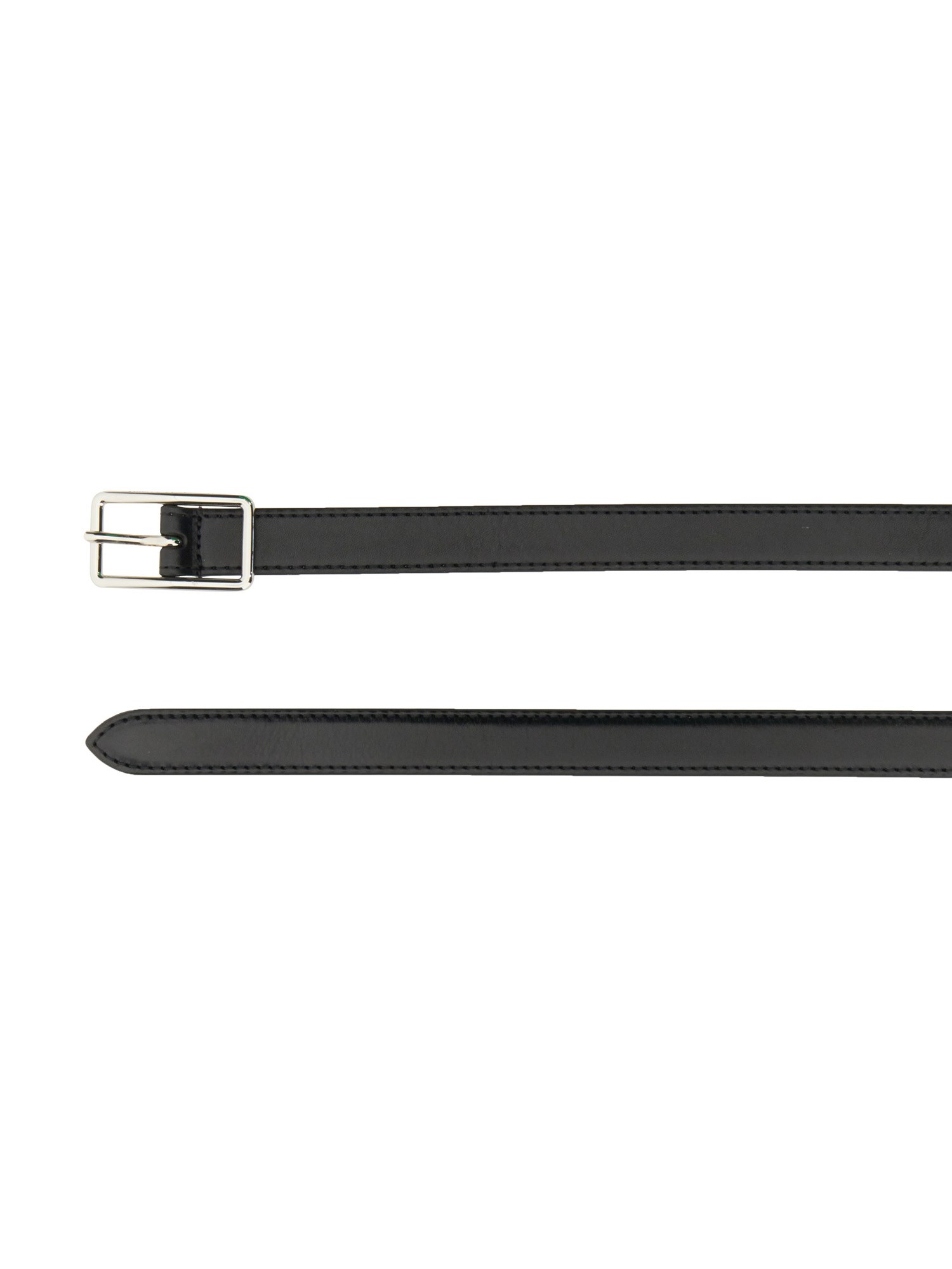 ALEXANDER McQUEEN    LONG LEATHER BELT