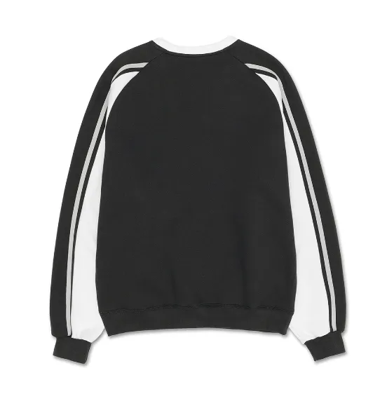 AMES-WORLDWIDE  |Unisex Studded Street Style U-Neck Long Sleeves Cotton