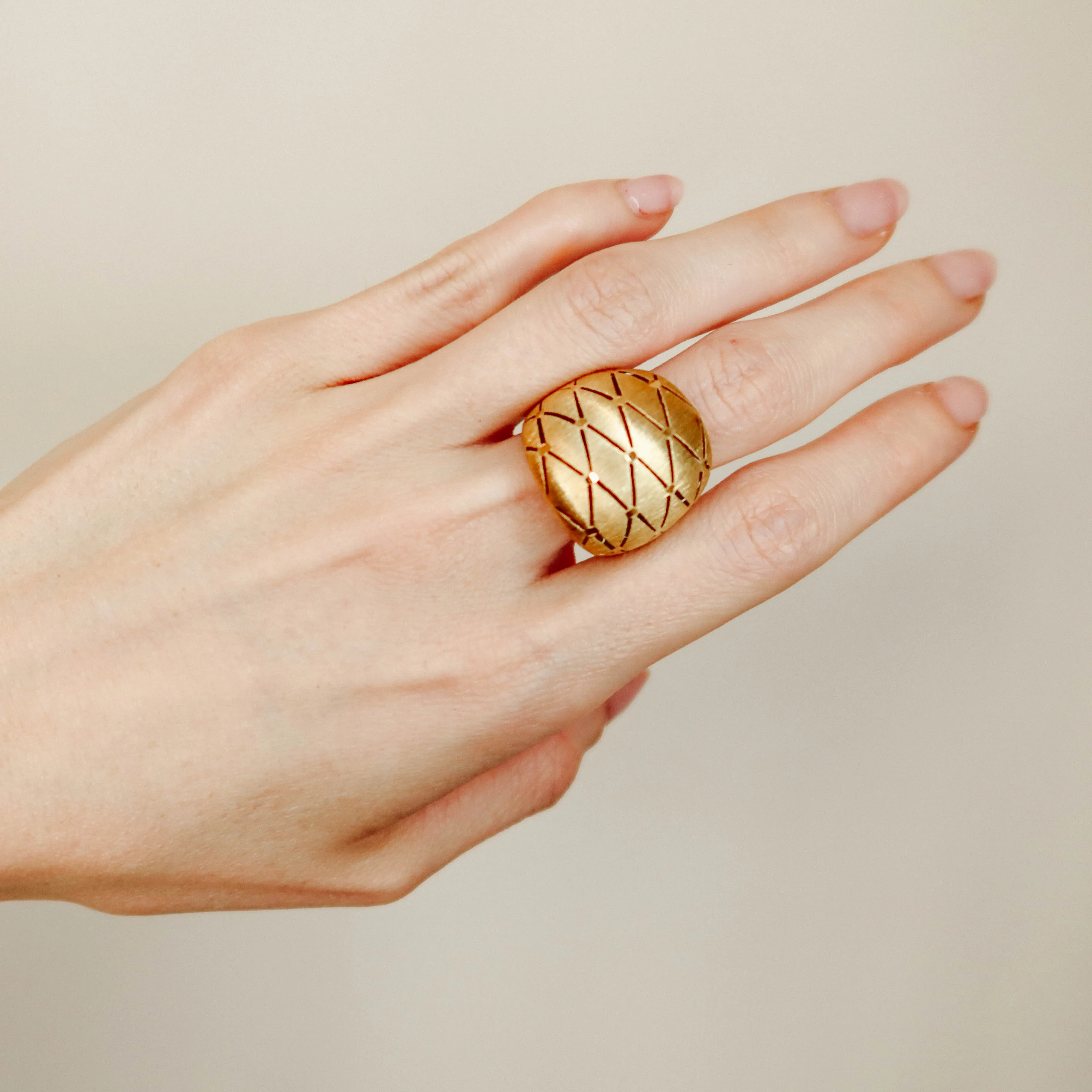 Anillo Barroque Sphere Oversized