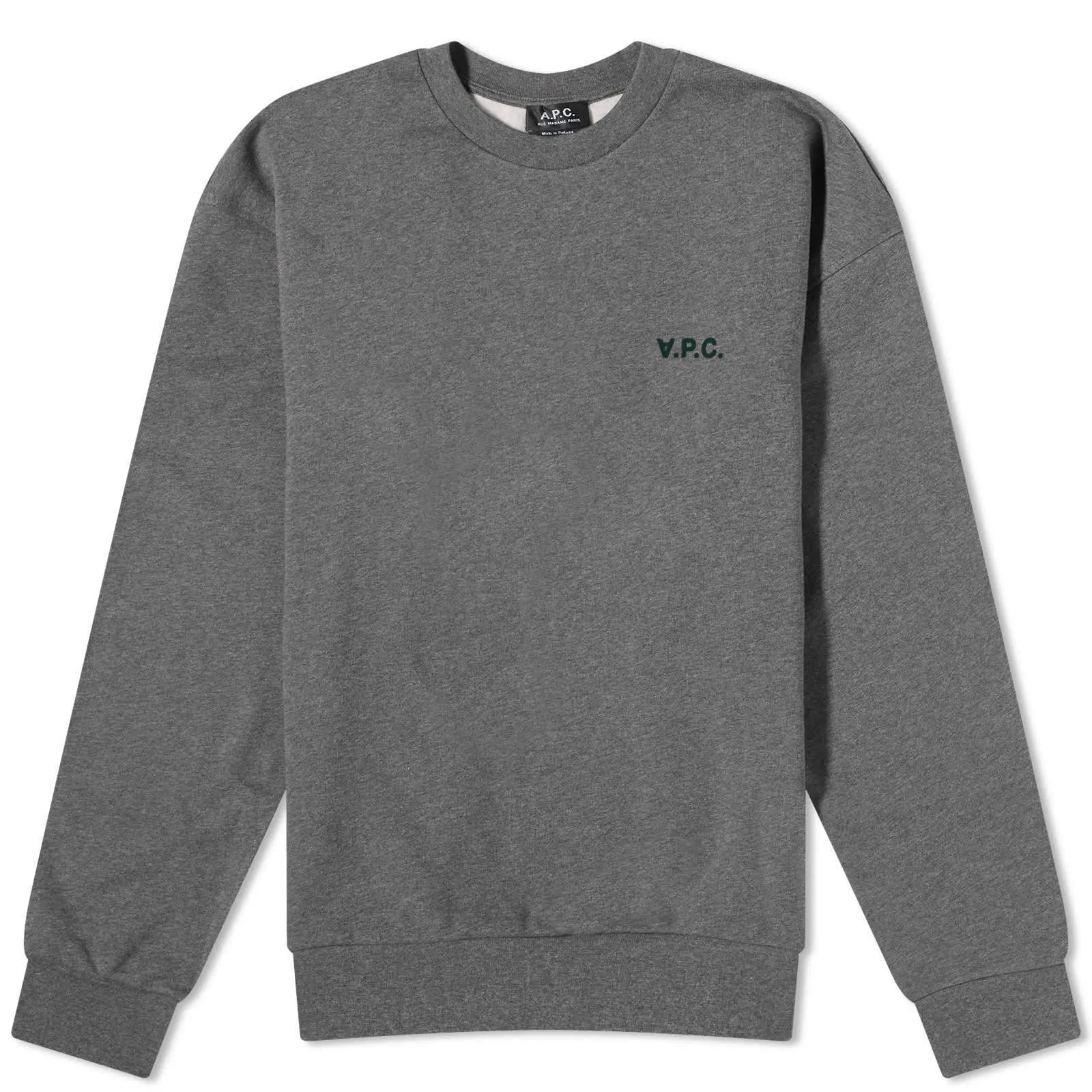 A.P.C.  |Crew Neck Unisex Street Style Long Sleeves Cotton Oversized