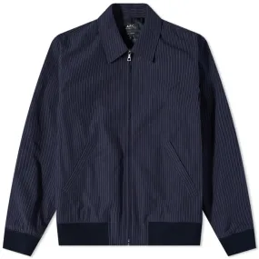 A.P.C. Sutherland Stripe JacketDark Navy