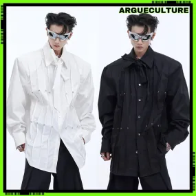 Argue Culture  |Unisex Street Style Oversized Shirts