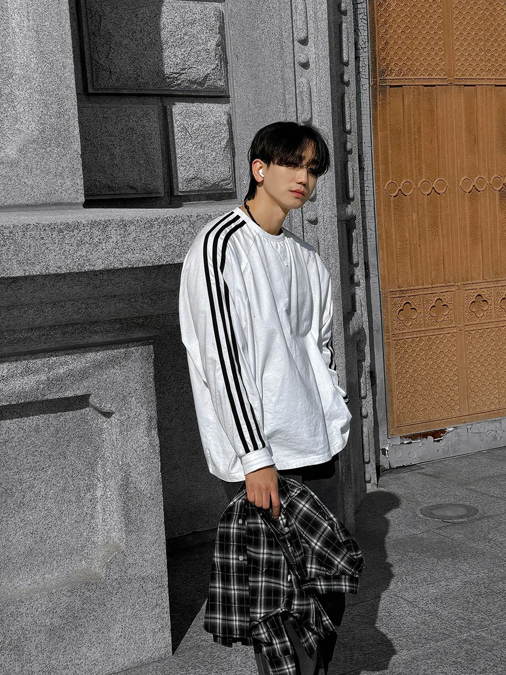 ASCLO  |Other Plaid Patterns Casual Style Unisex Street Style