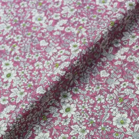 Autumn Flowers Cotton - Pretty Pink