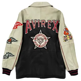 Avirex Leather Varsity Jacket