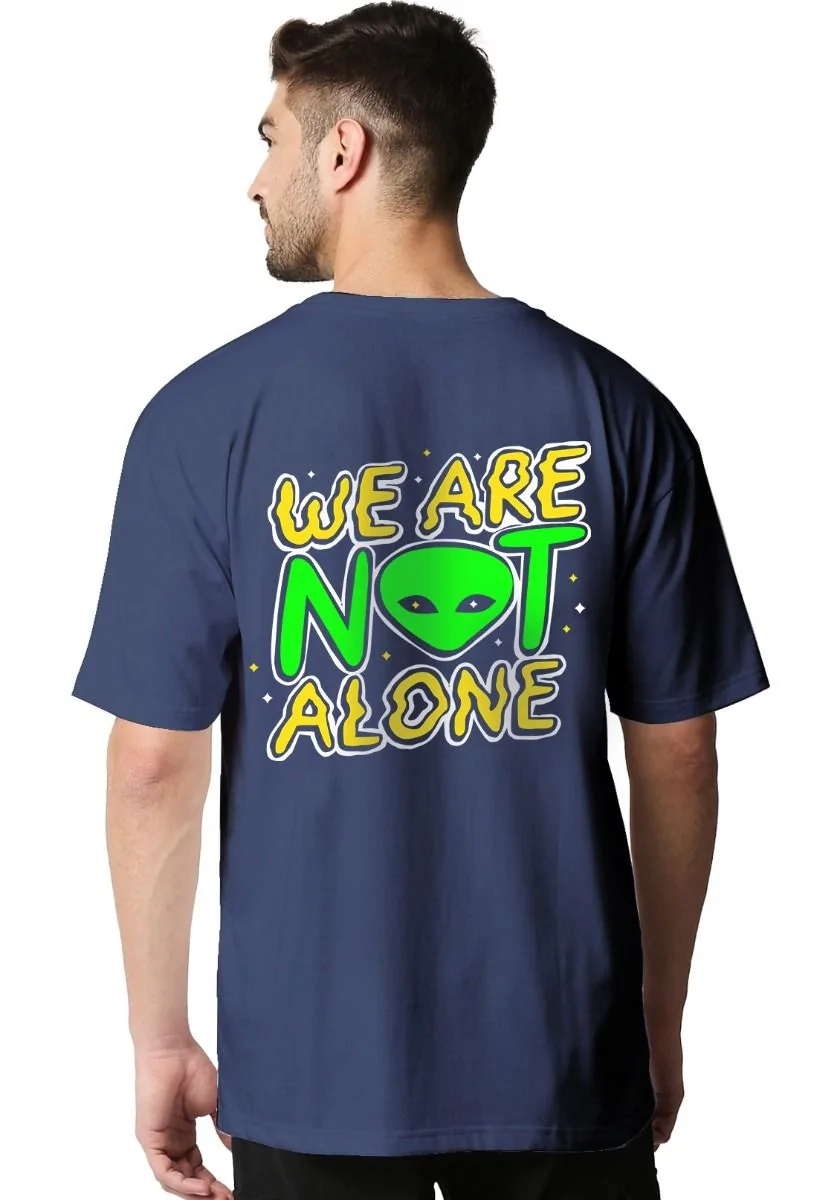 Beware Alone Oversized T-Shirt