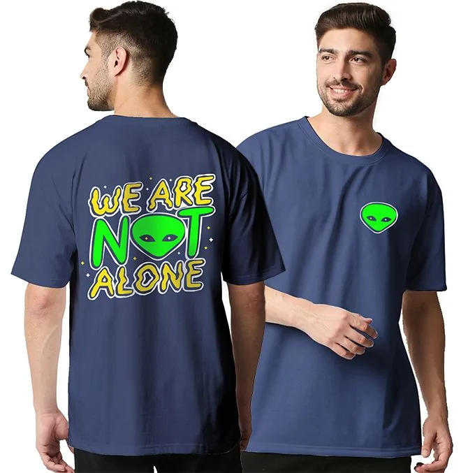 Beware Alone Oversized T-Shirt