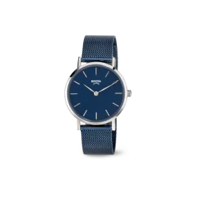 Boccia - Blue Titanium Stainless Steel Strap Watch