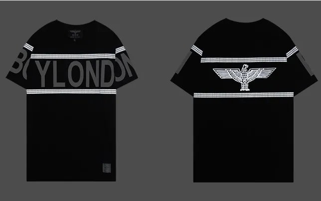 BOY LONDON  |Unisex Street Style U-Neck Plain Cotton Short Sleeves