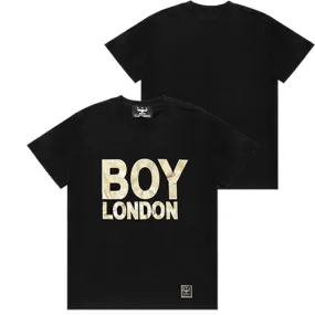 BOY LONDON  |Unisex Studded Street Style U-Neck Plain Cotton