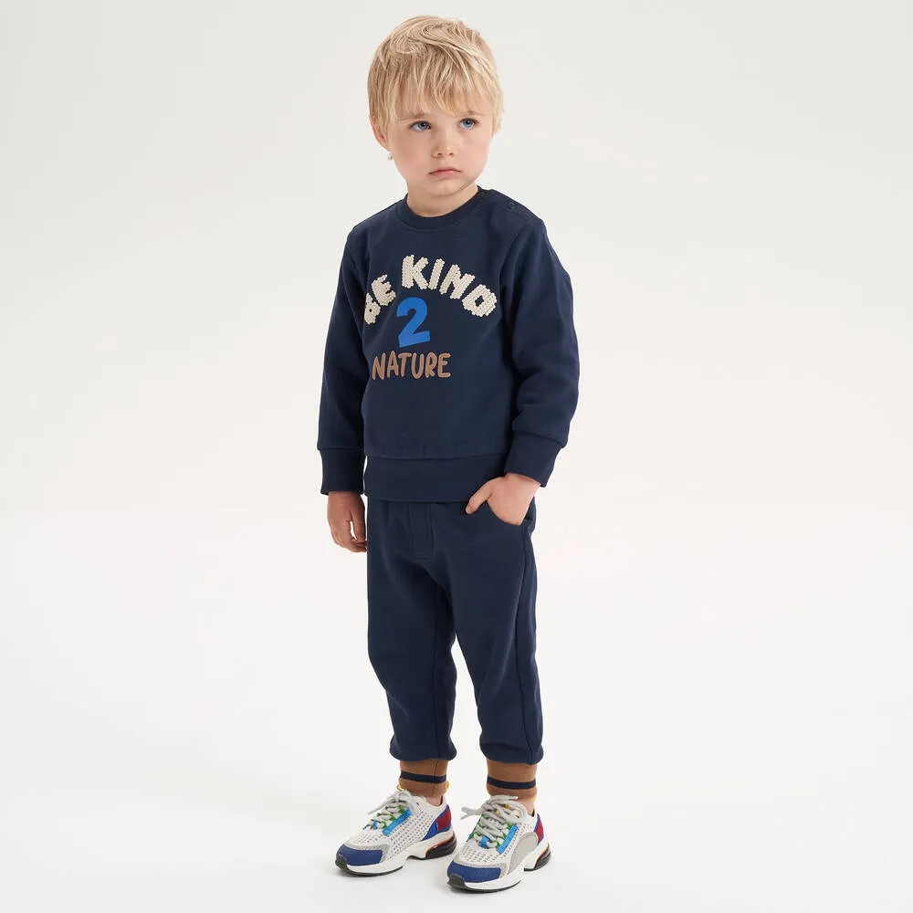 Boys Navy Blue Sweatshirt