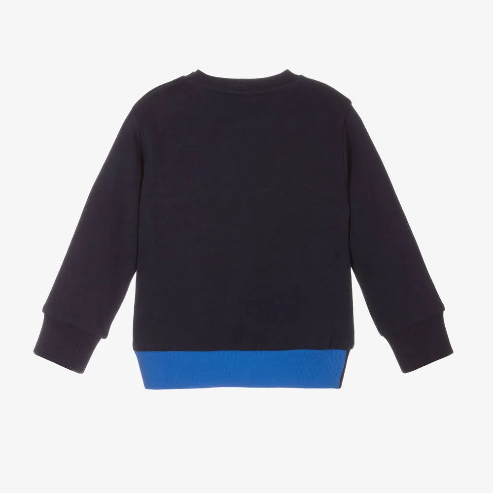 Boys Navy Blue Sweatshirt