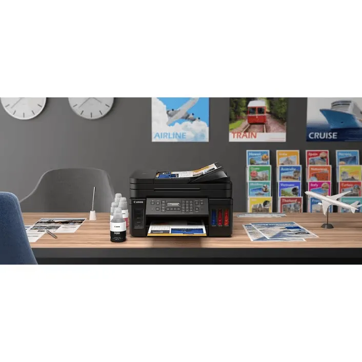 Canon G7065 Pixma MegaTank Printer Multifunction Print Copy Scan WiFi