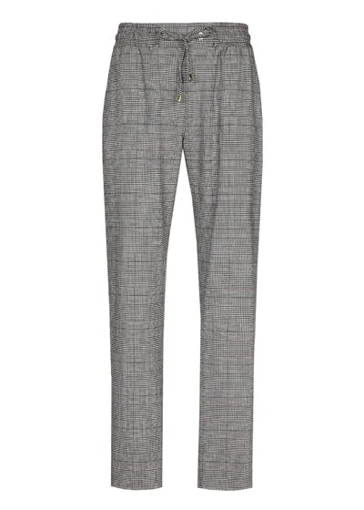 Caroline Biss COMFORTABLE PRINCE DE GALLE TROUSERS, NARROW LEG