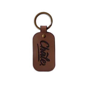 Chale Leather Keychain