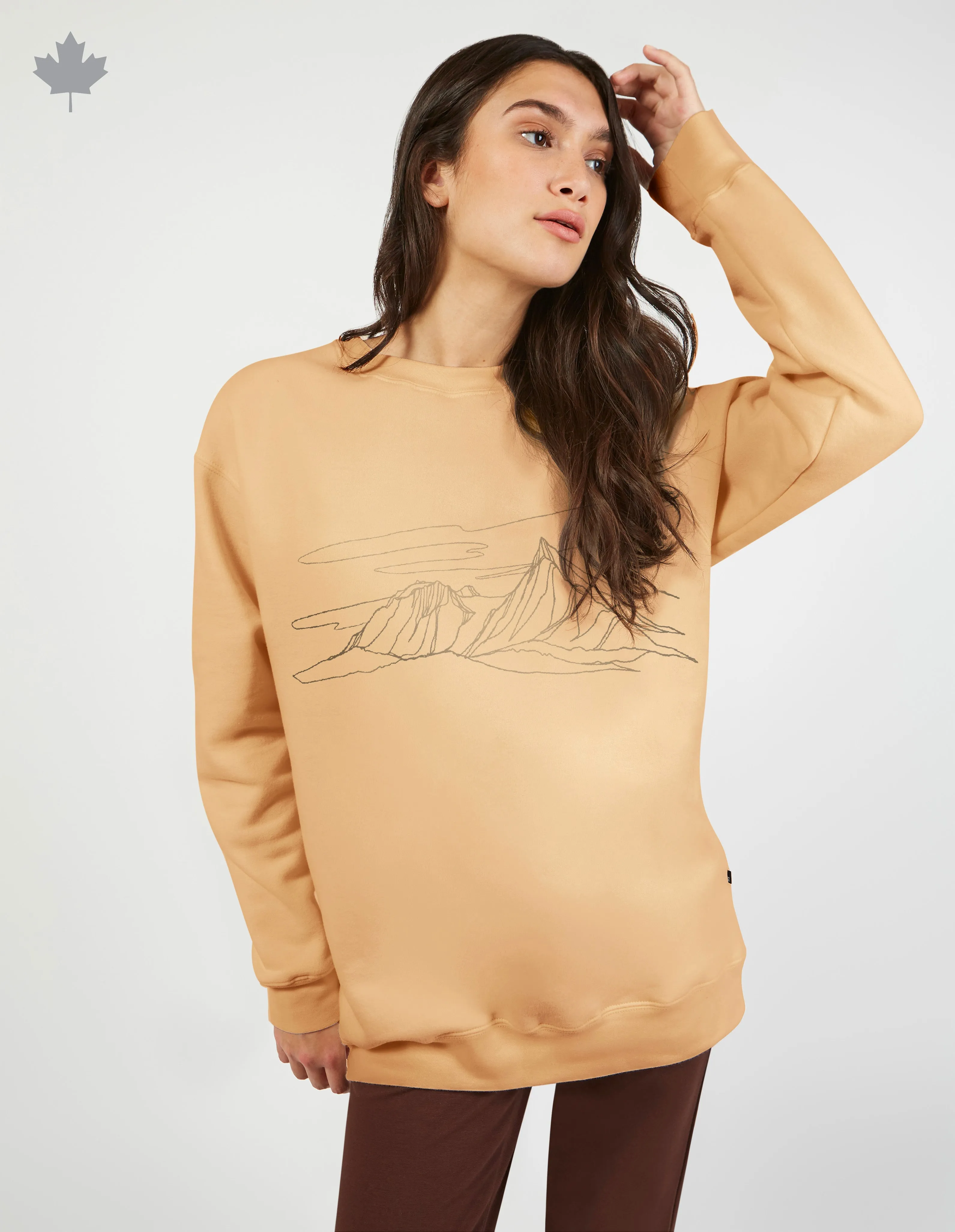 CHANDAIL MOLLETONN LONG GARIBALDI||GARIBALDI LONG SWEATSHIRT