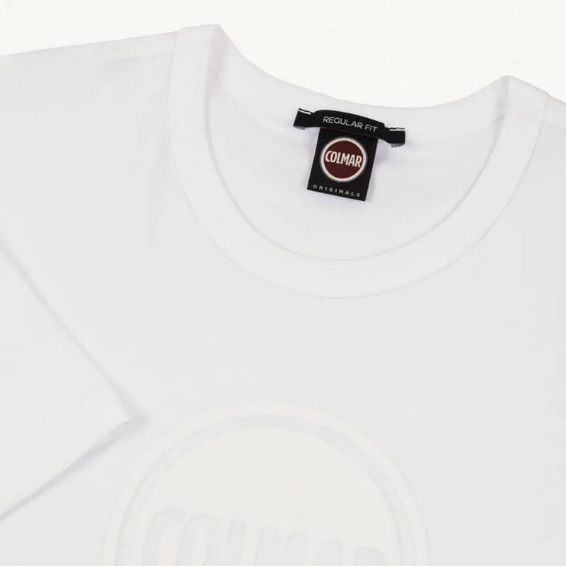 Colmar T-shirt Stampa Monocolore Bianco