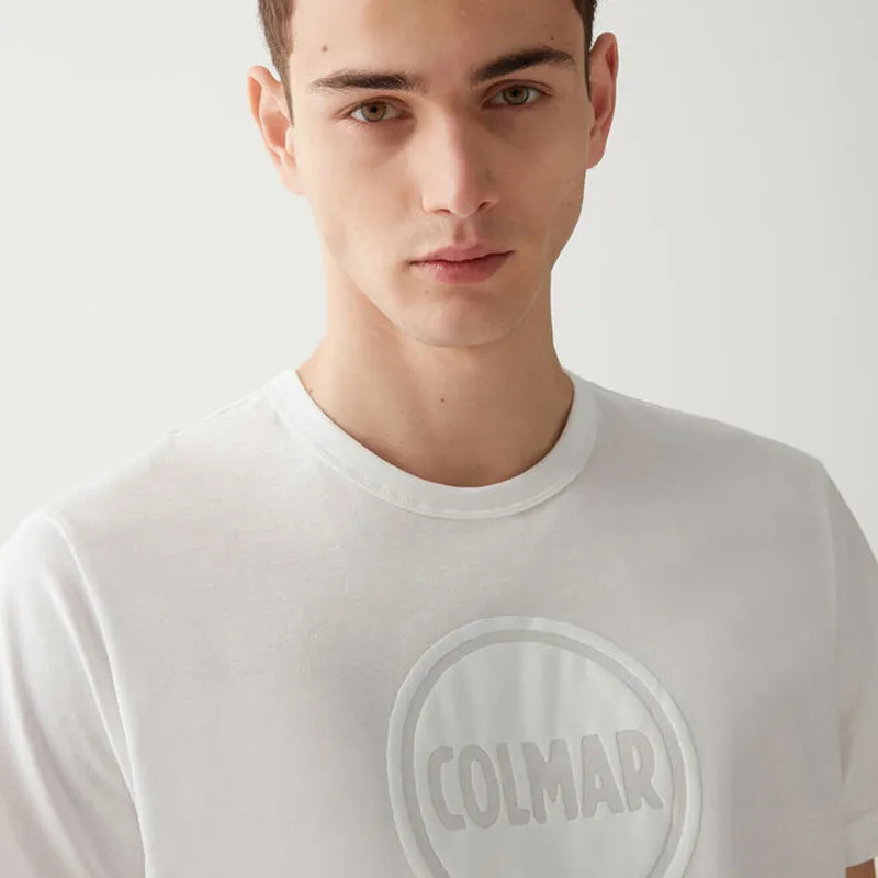 Colmar T-shirt Stampa Monocolore Bianco