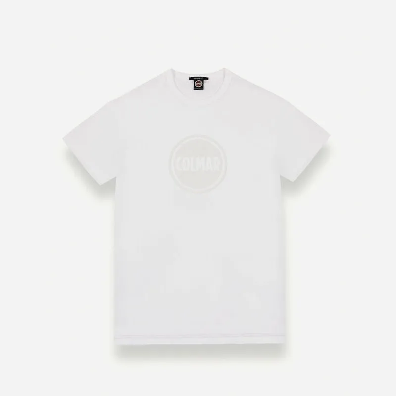 Colmar T-shirt Stampa Monocolore Bianco