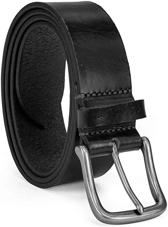 Colonial Belt Company Men's Made in The USA Casual Leather Jean Belt