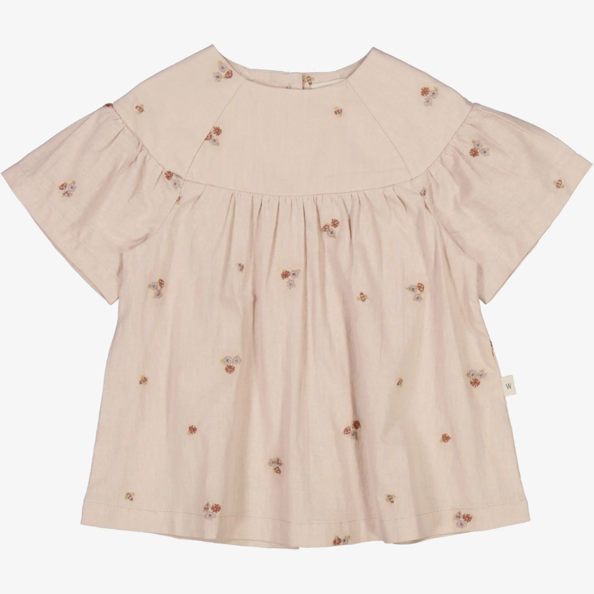 Dress Sille | Baby - embroidery flowers