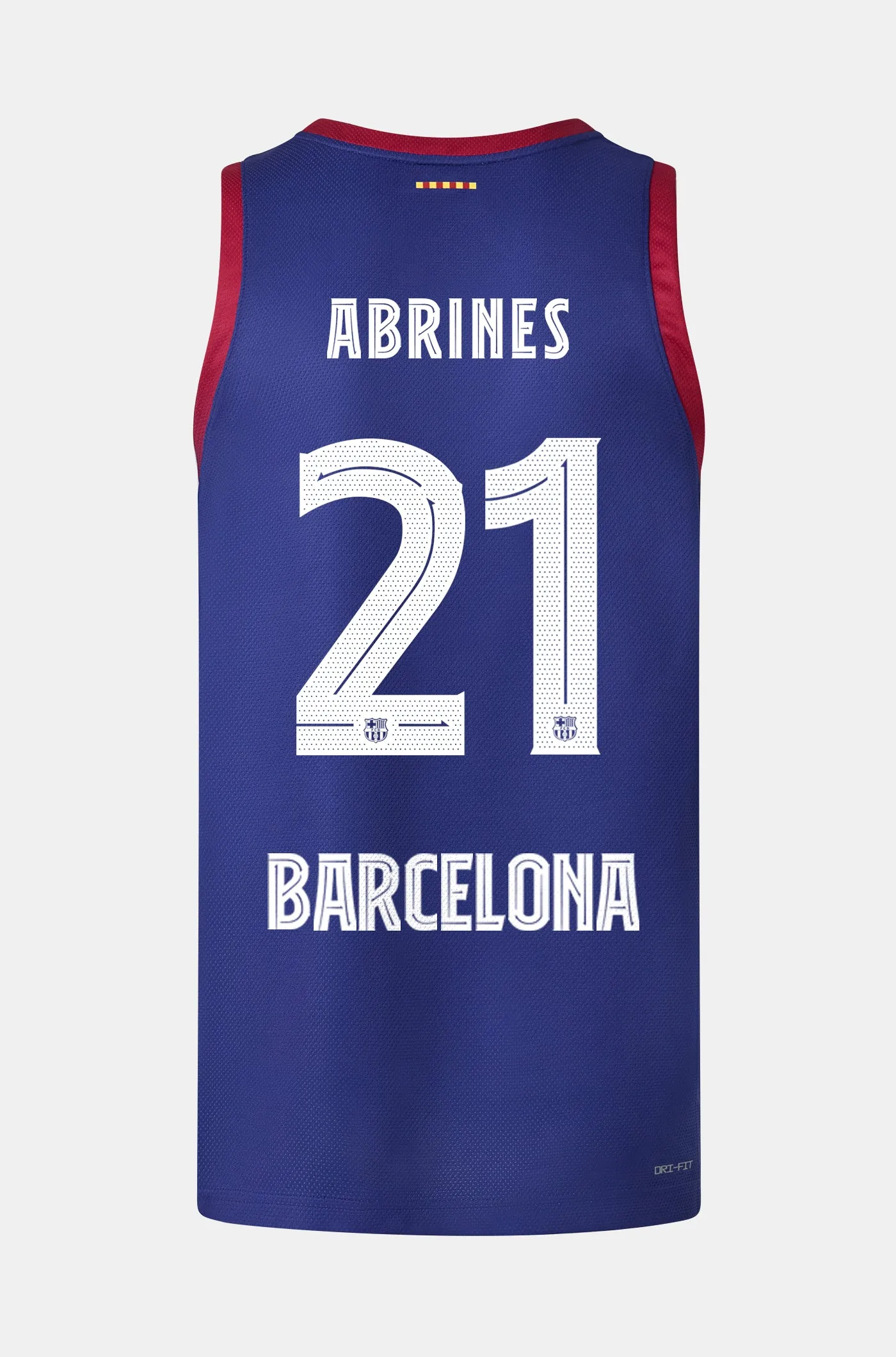 Euroleague FC Barcelona home basketball shirt 23/24 - ABRINES