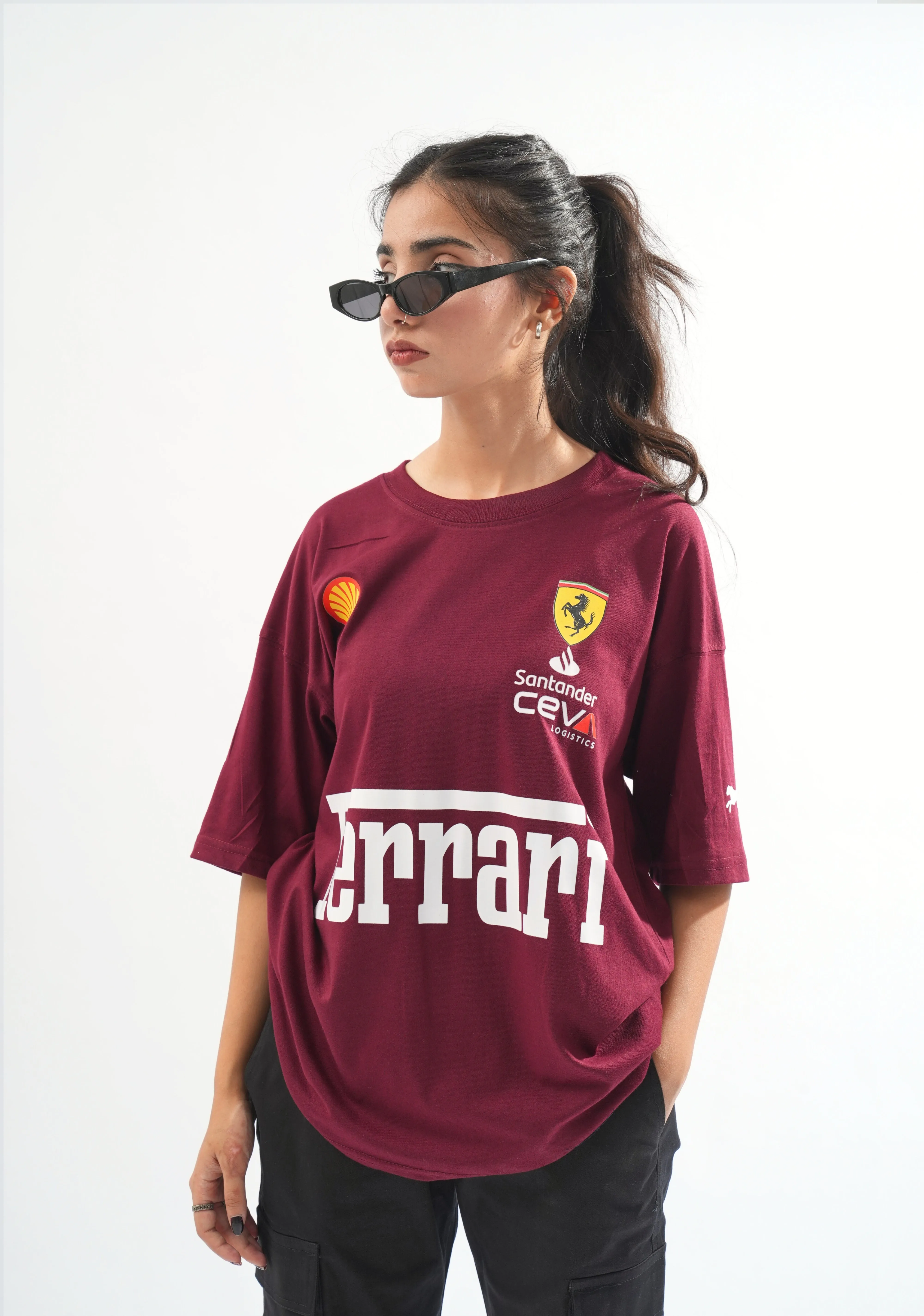 Ferrari - Oversized Tee