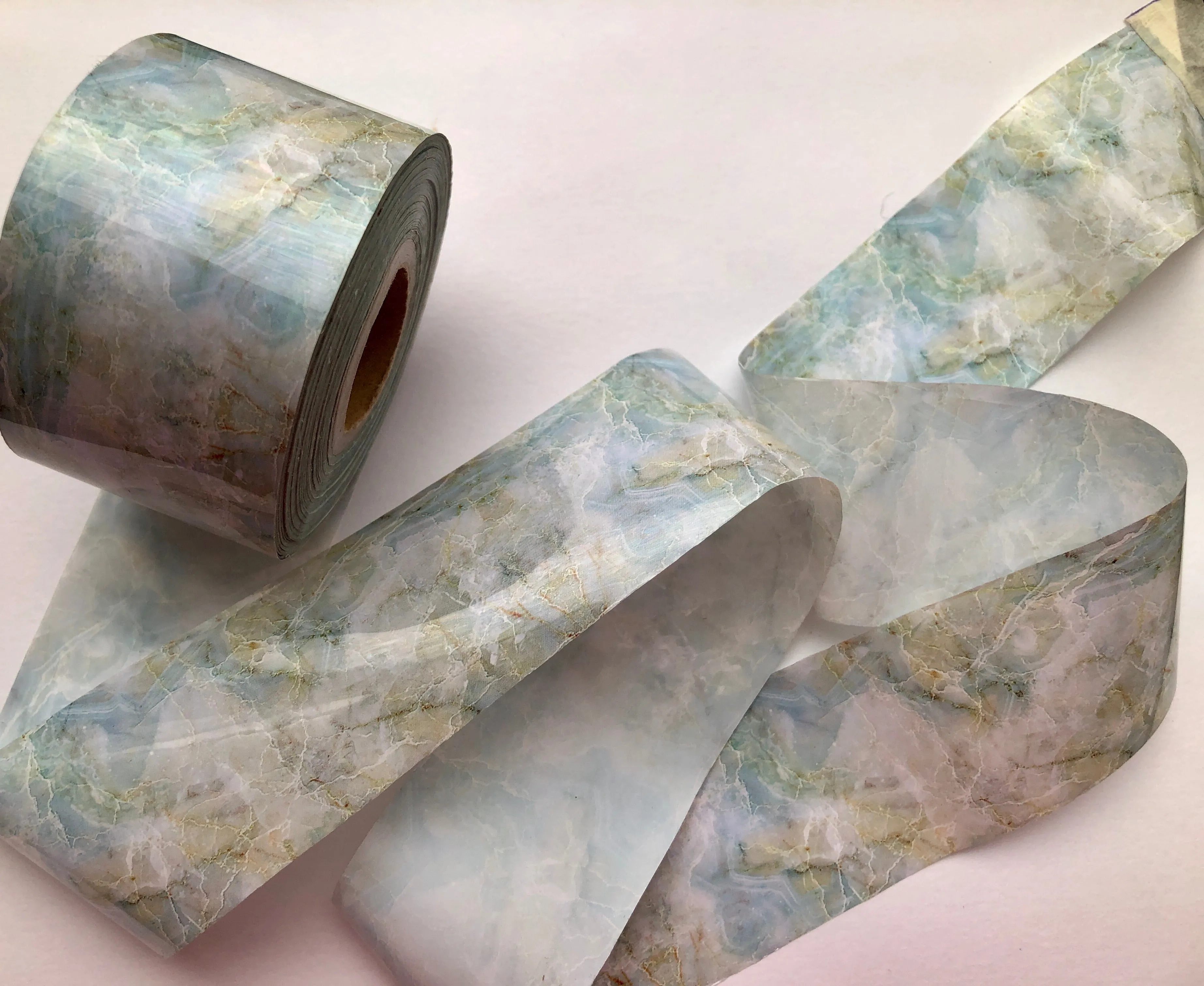 Foil Marmoleado Verde