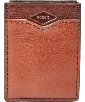 Fossil Men's Easton RFID Leather Front Pocket Wallet