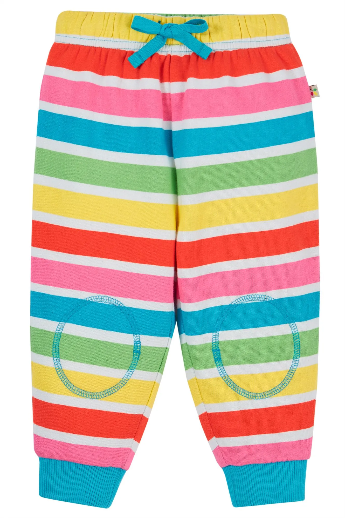 Frugi Rainbow Stripe Switch Snuggle Crawlers