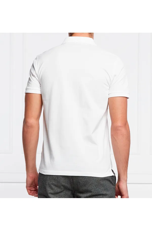 GANT Gold Shield Piqué Polo Regular White