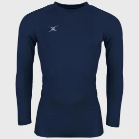 Gilbert Men's Atomic II Long Sleeve Baselayer Top Navy