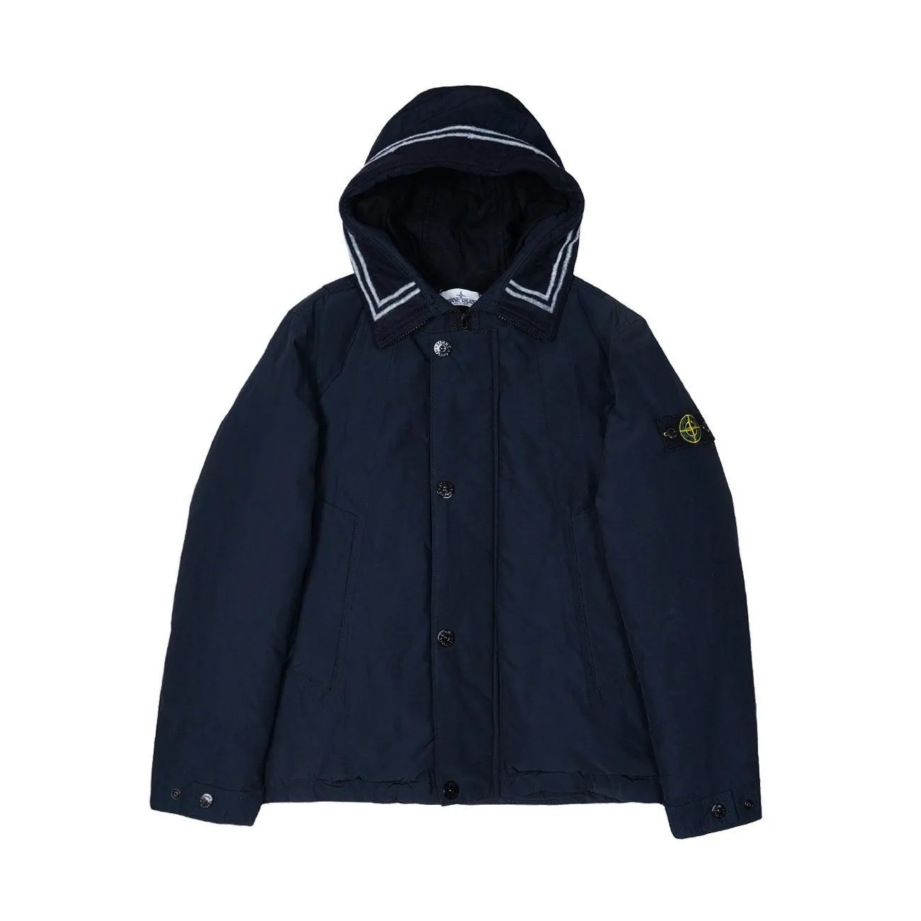 GIUBBINO CON CAPPUCCIO Kids Navy