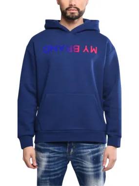 Gradient Mybrand Hoodie | NAVY