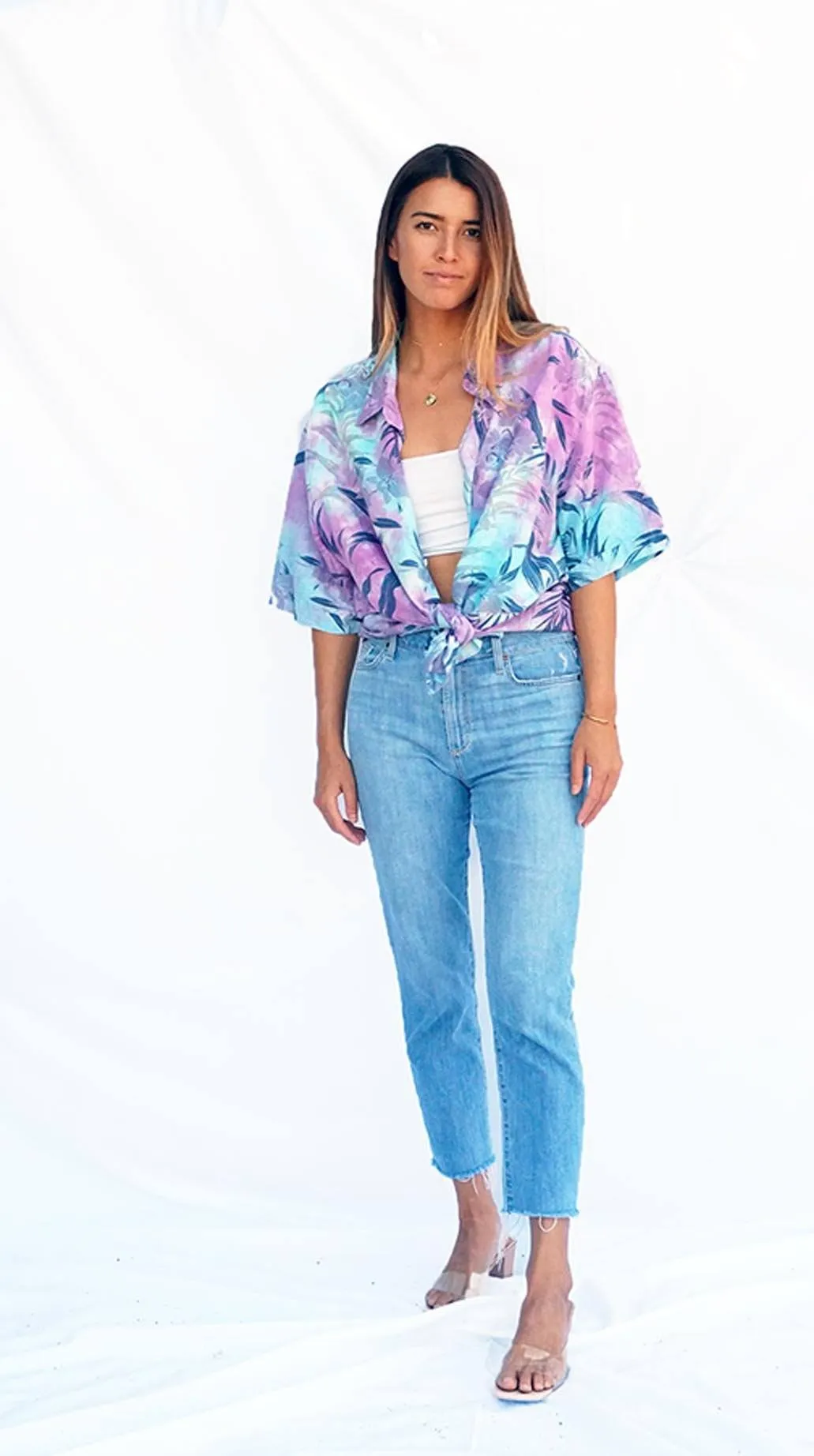 Hawaiian Kai Shirt // Radiant Tie Dye