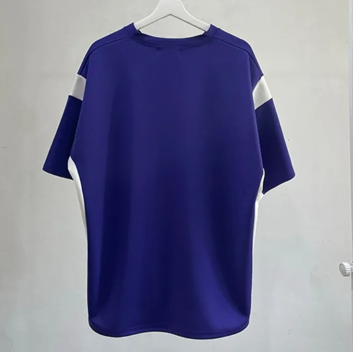 HUE  |Street Style Plain Short Sleeves Oversized Logo T-Shirts