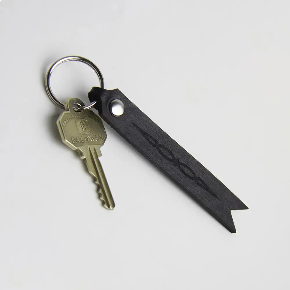 Hunt Seat Paper Co. Leather Keychain