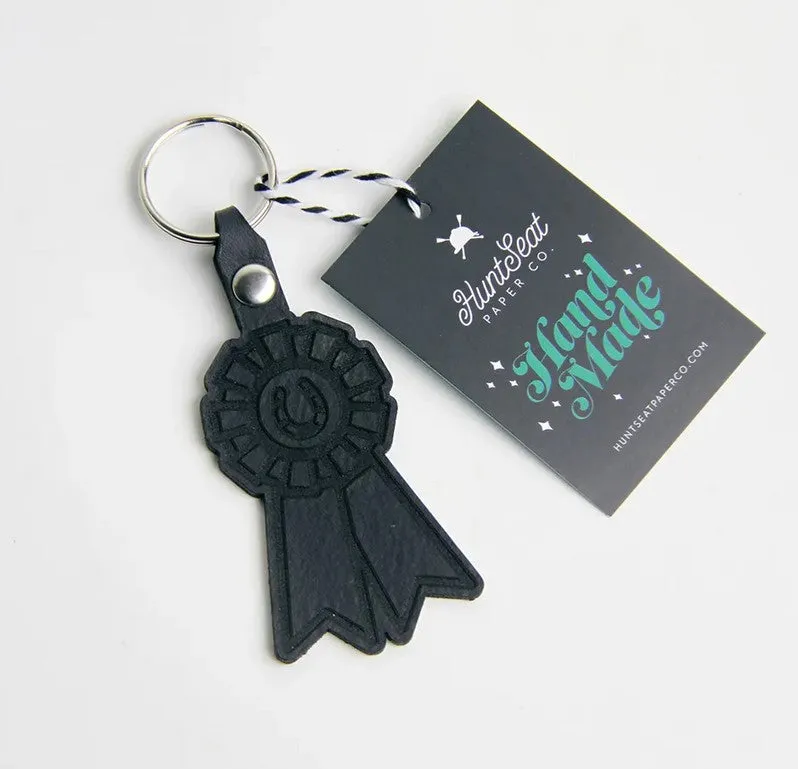 Hunt Seat Paper Co. Leather Keychain